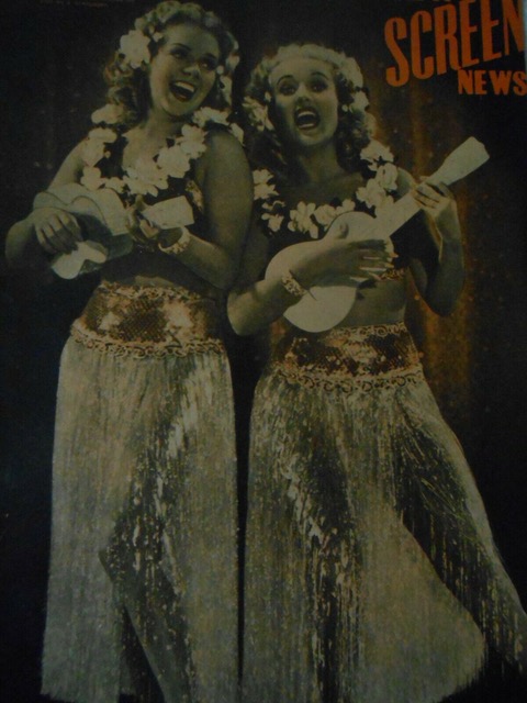 NEW SCREEN NEWS magazine side cover  Vol 3 # 45 19 April 1941