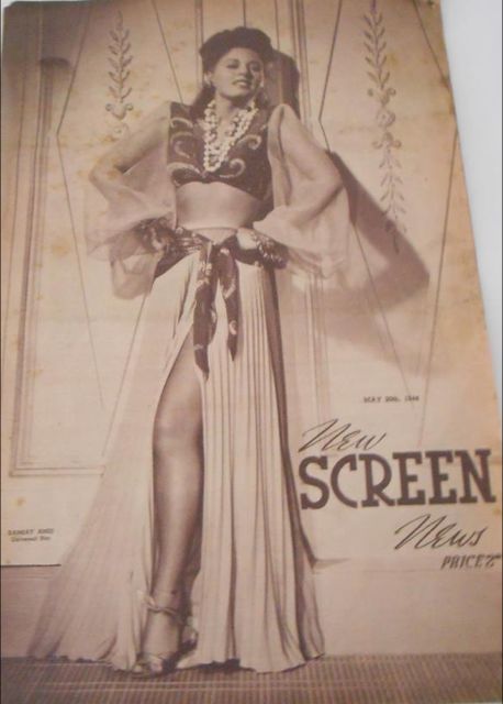 NEW SCREEN NEWS magazine side cover 20 May 1944