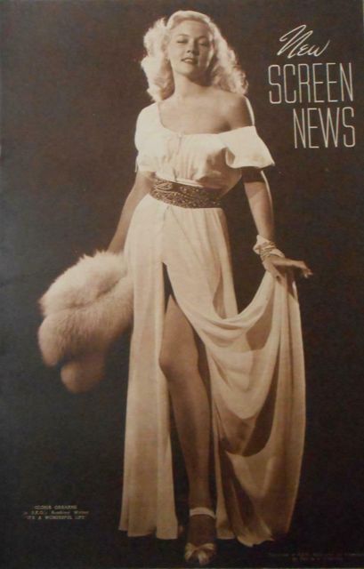NEW SCREEN NEWS magazine side cover 2 May 1947