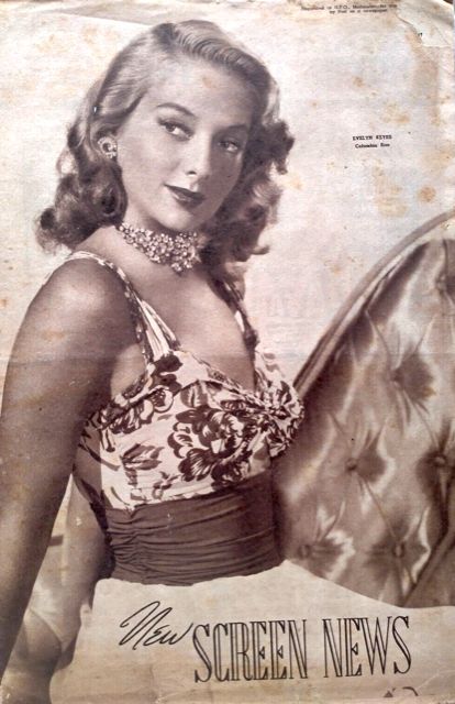 NEW SCREEN NEWS magazine side cover 23 May 1947