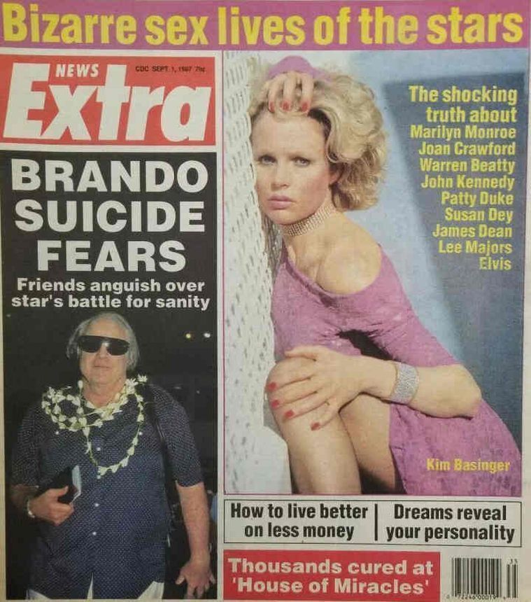 NEWS EXTRA magazine side cover 1 September 1987