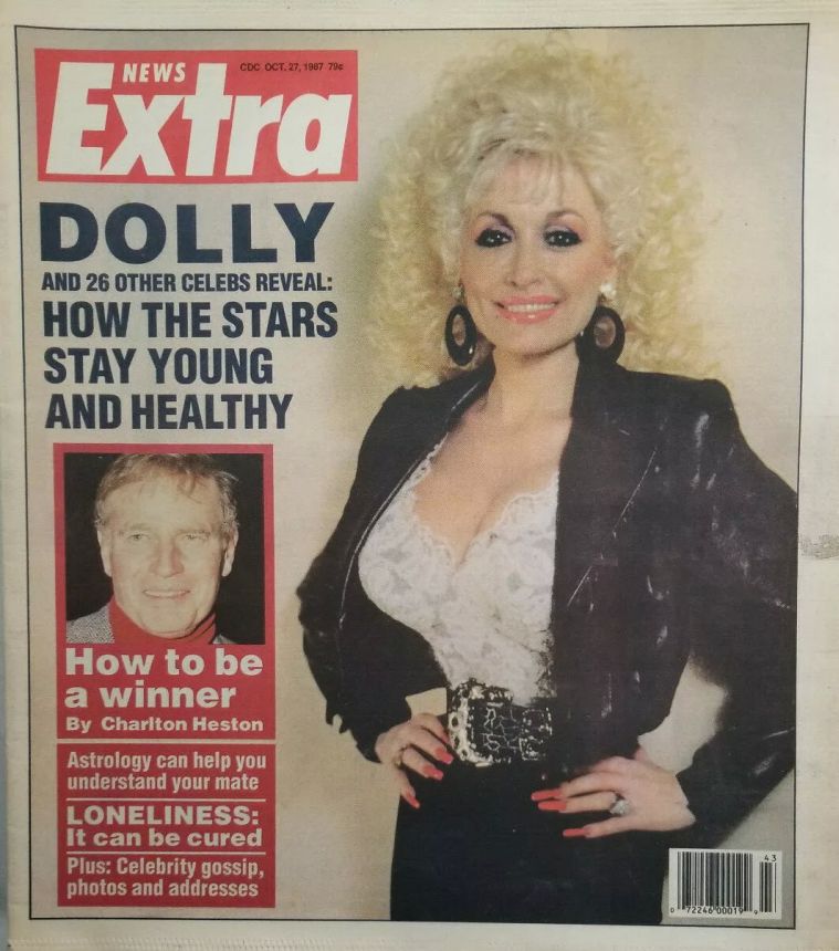 NEWS EXTRA magazine side cover 27 October 1987