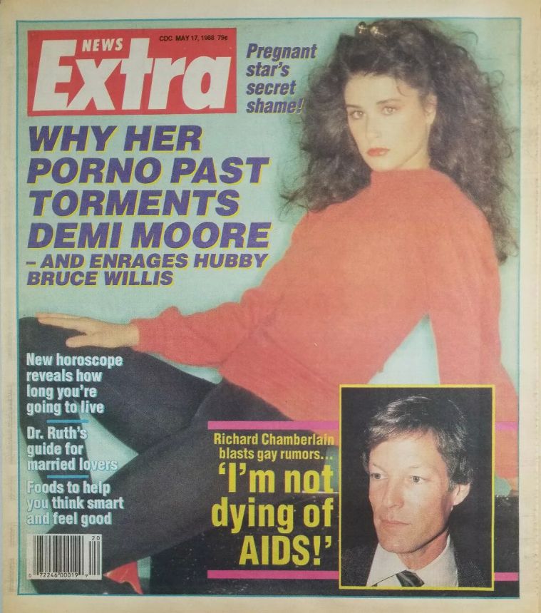 NEWS EXTRA magazine side cover 17 May 1988