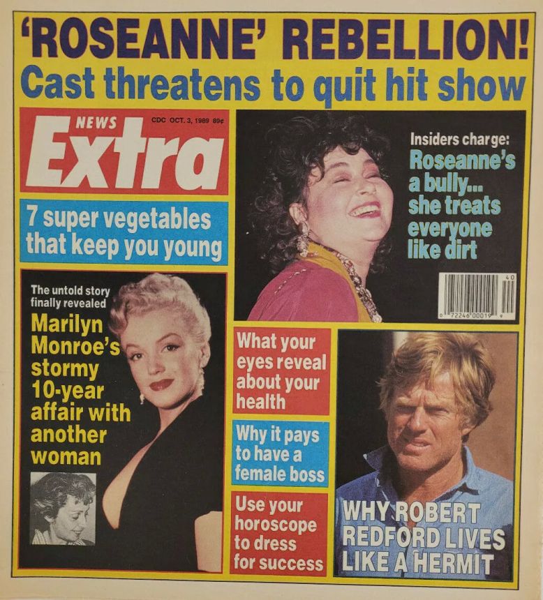 NEWS EXTRA magazine side cover 3 October 1989