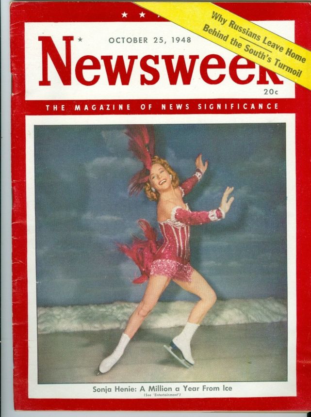 NEWSWEEK magazine side cover 25 October 1948