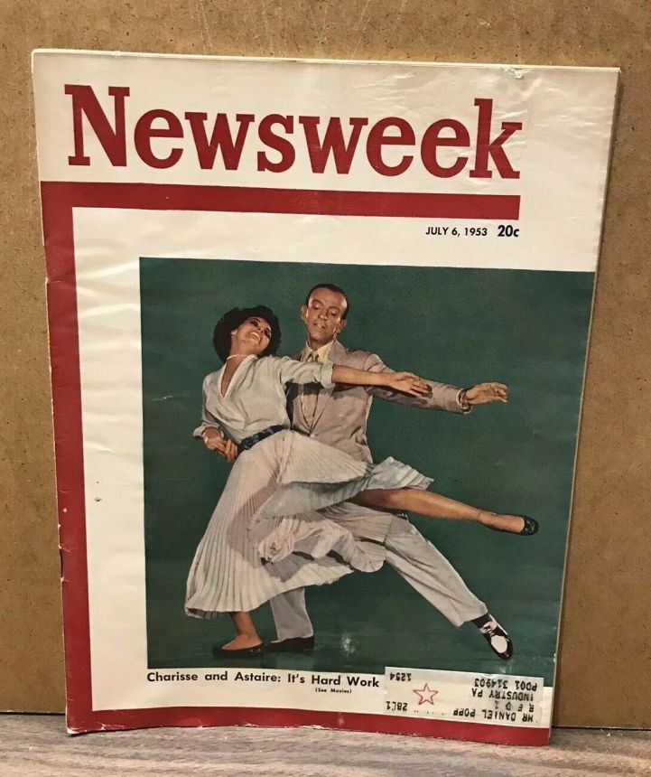 NEWSWEEK magazine side cover 6 July 1953