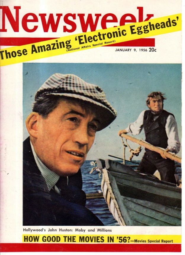 NEWSWEEK magazine side cover 9 January 1956
