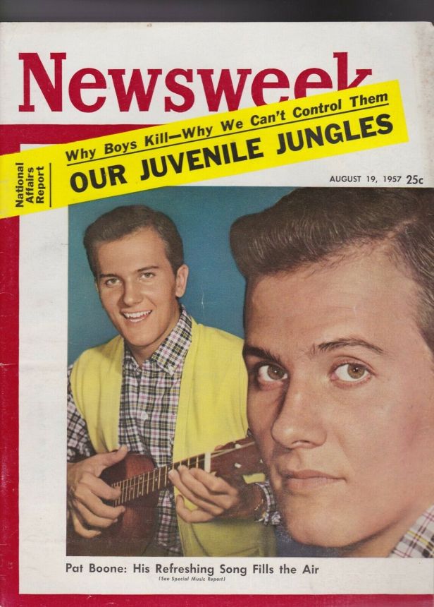 NEWSWEEK magazine side cover 19 August 1957