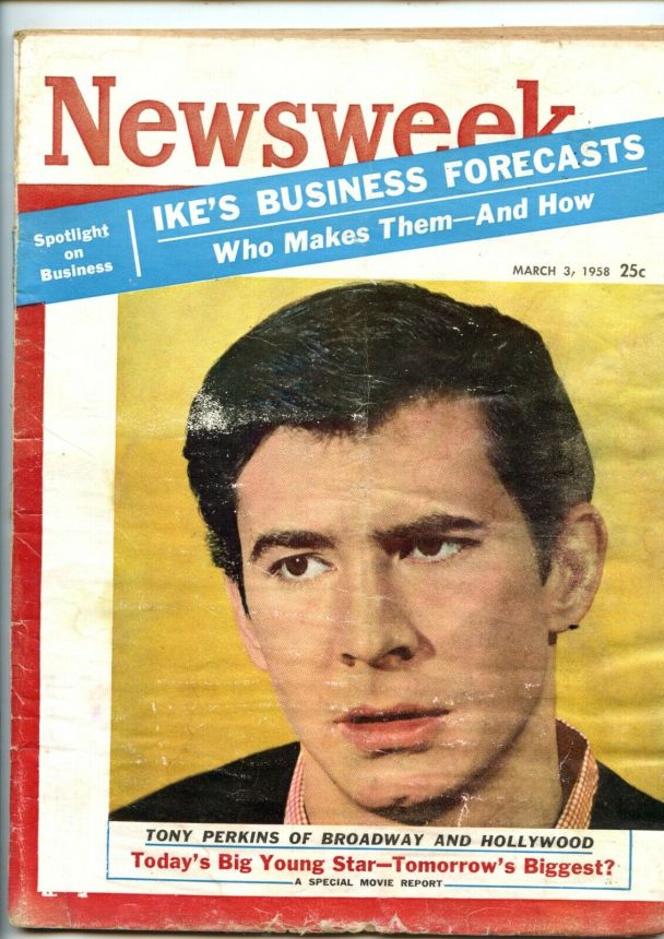 NEWSWEEK magazine side cover 3 March 1958