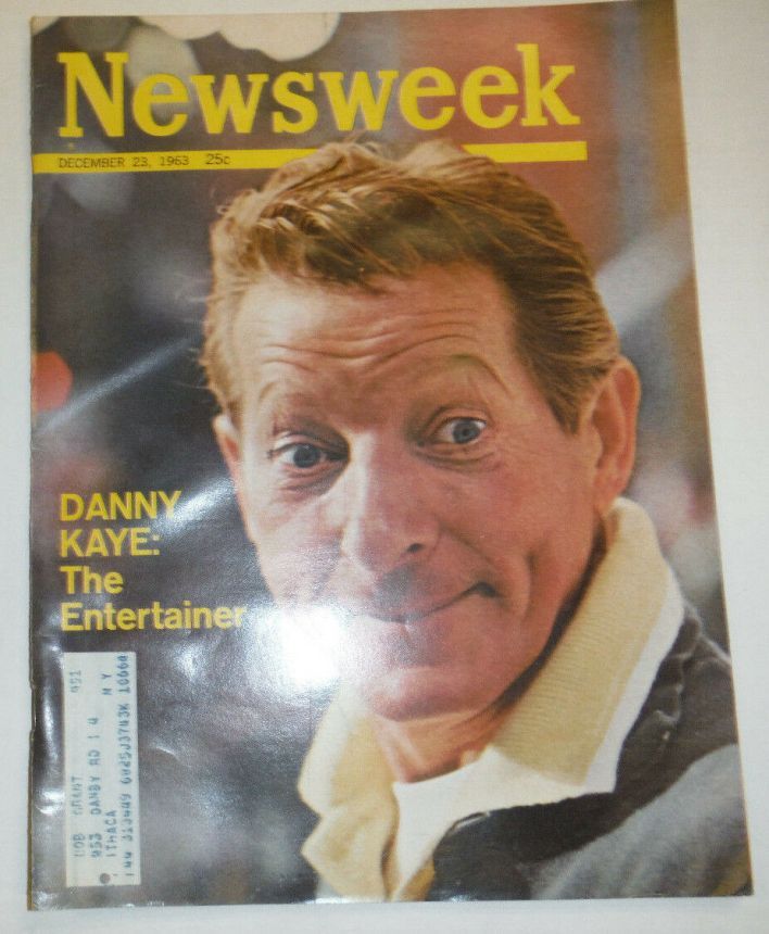 NEWSWEEK magazine side cover 23 December 1963