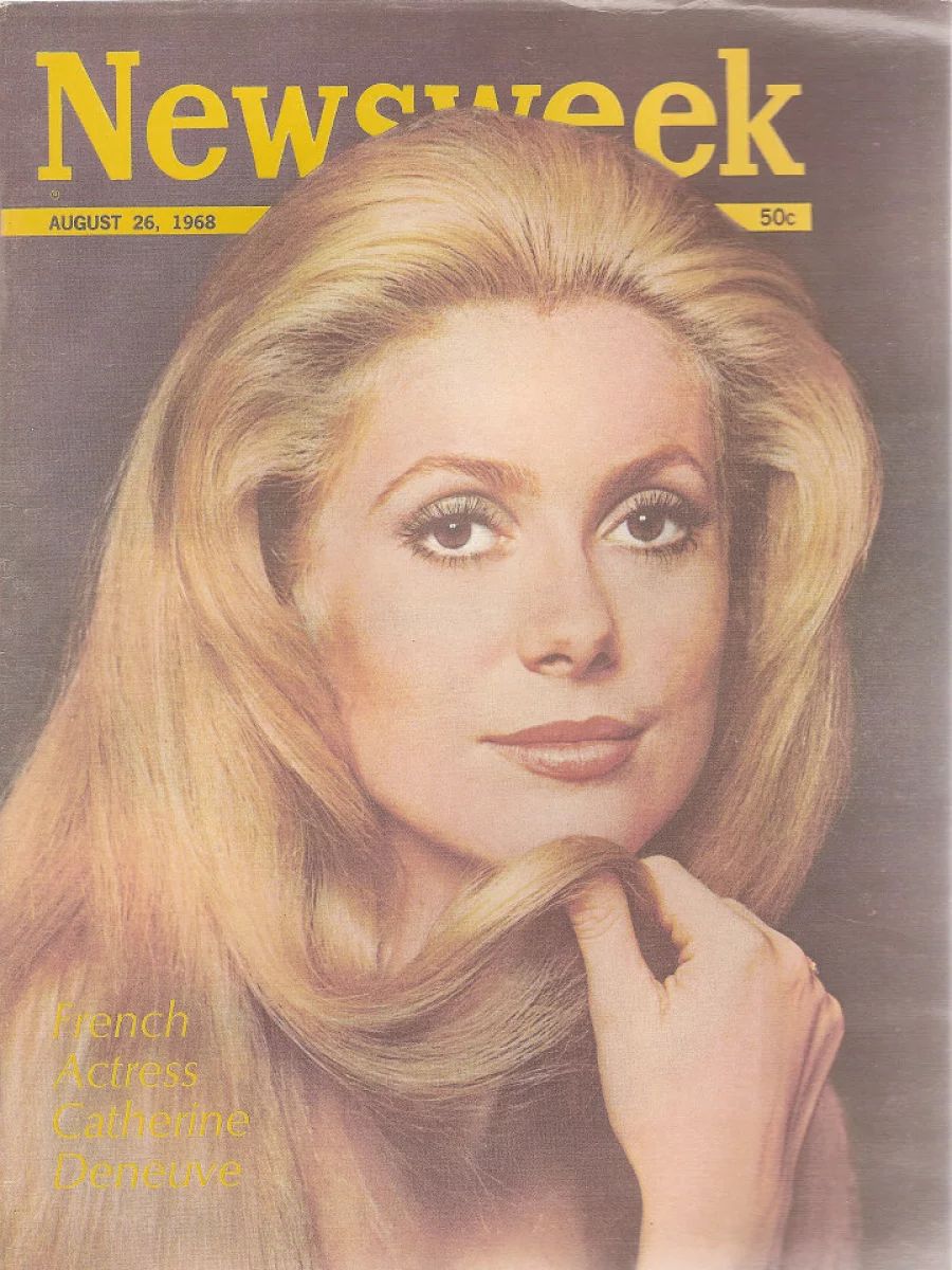 NEWSWEEK magazine side cover 26 August 1968