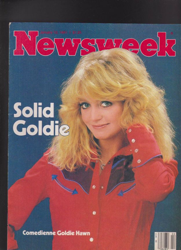 NEWSWEEK magazine side cover 12 January 1981