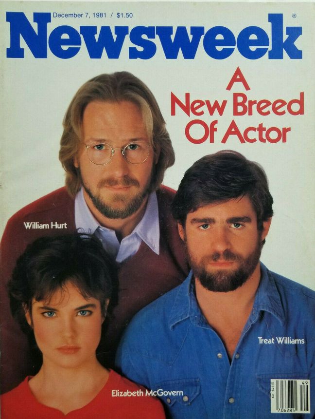 NEWSWEEK magazine side cover 7 December 1981