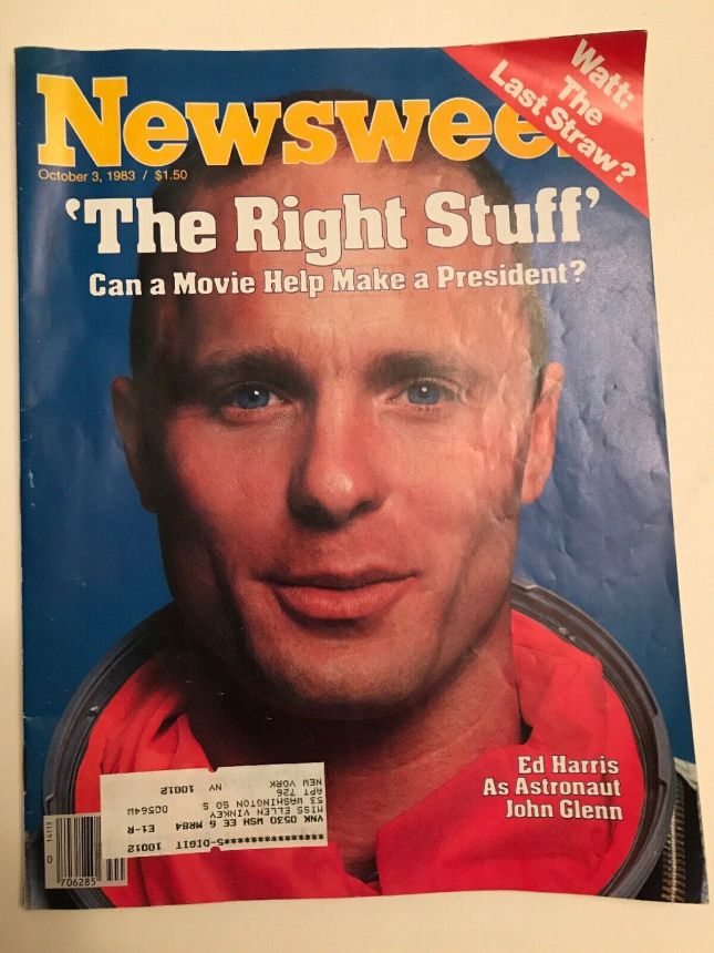 NEWSWEEK magazine side cover 3 October 1983