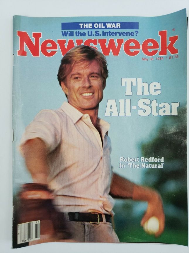 NEWSWEEK magazine side cover 28 May 1984