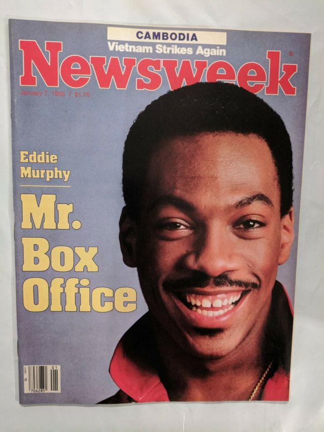 NEWSWEEK magazine side cover 7 January 1985