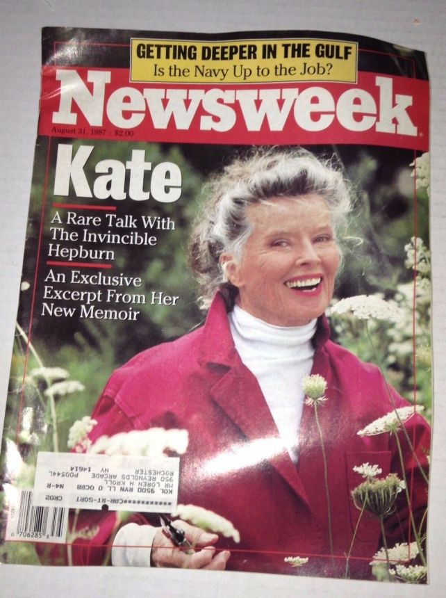 NEWSWEEK magazine side cover 31 August 1987