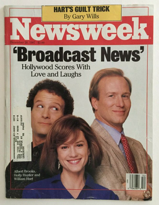NEWSWEEK magazine side cover 28 December 1987