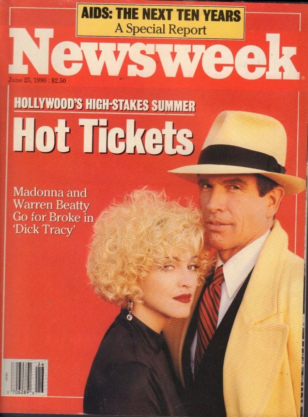 NEWSWEEK magazine side cover 25 June 1990