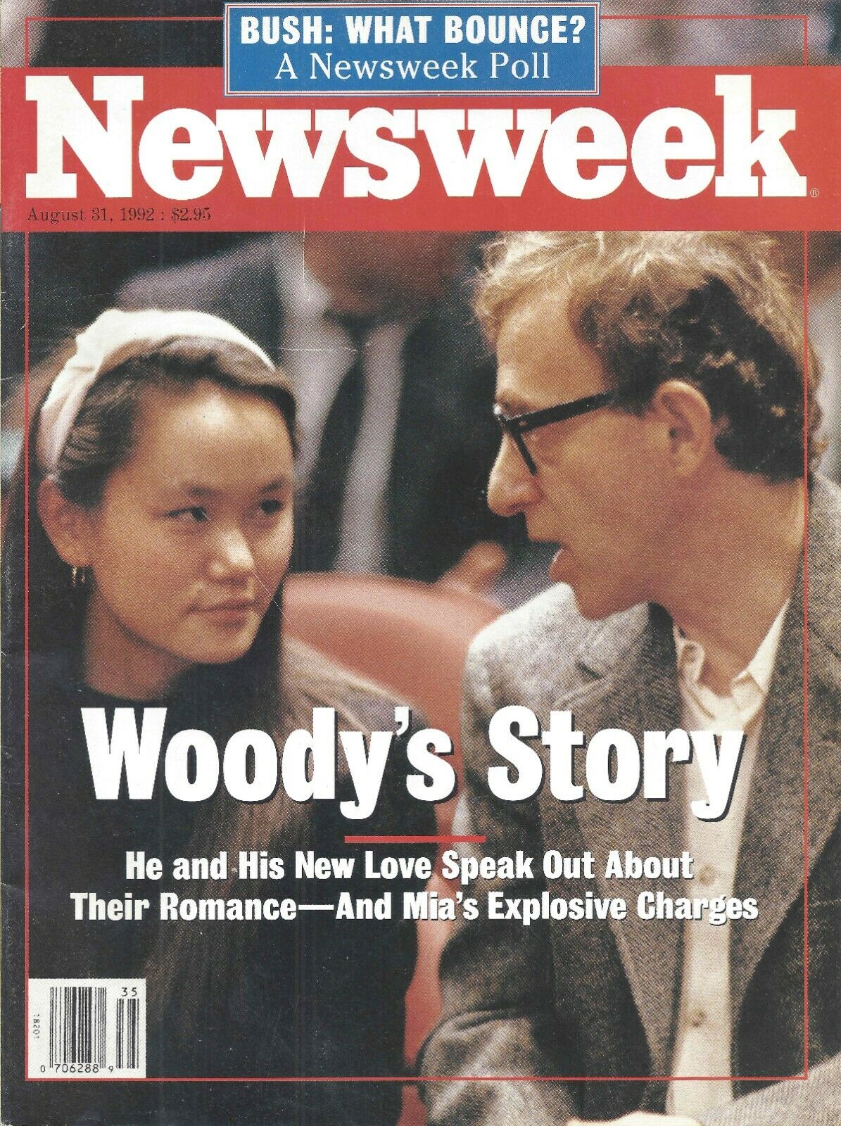 NEWSWEEK magazine side cover 31 August 1992