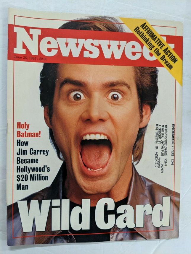 NEWSWEEK magazine side cover 26 June 1995