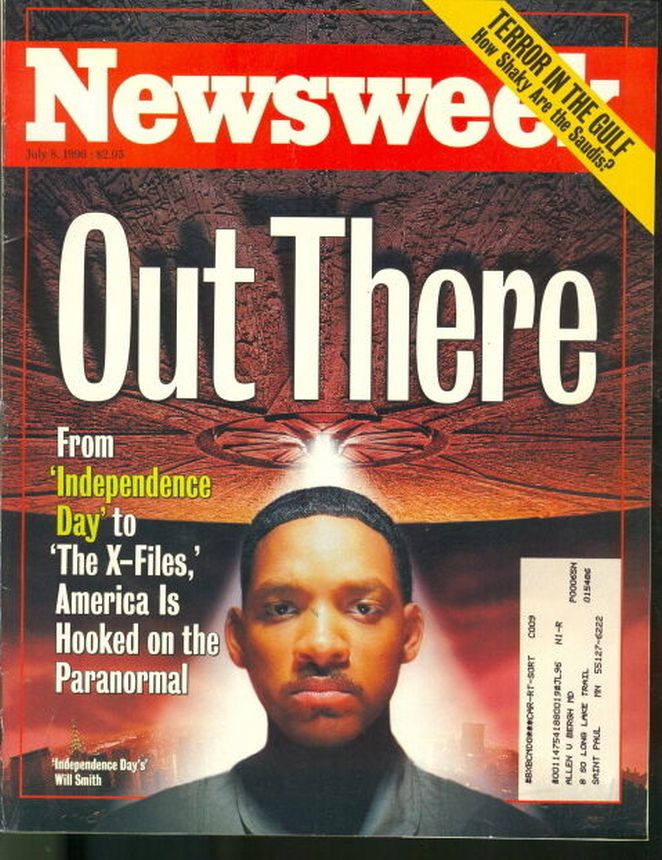 NEWSWEEK magazine side cover 8 July 1996