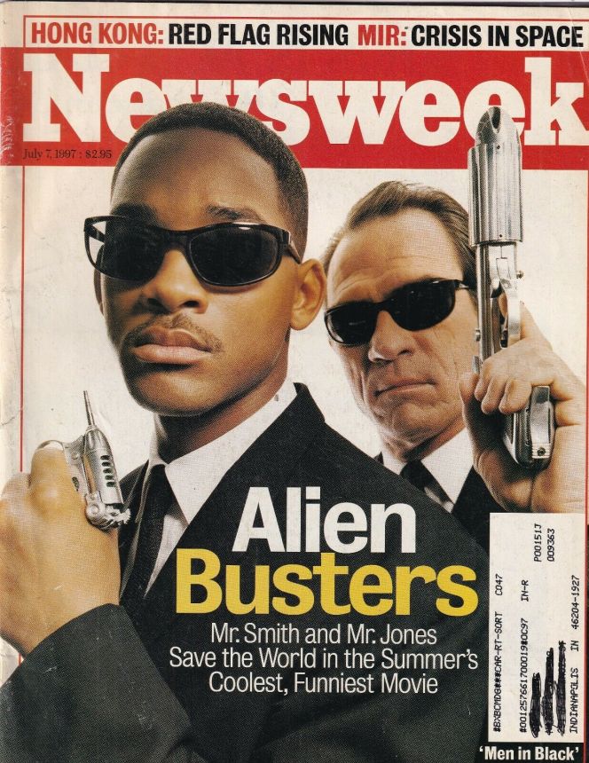 NEWSWEEK magazine side cover 7 July 1997