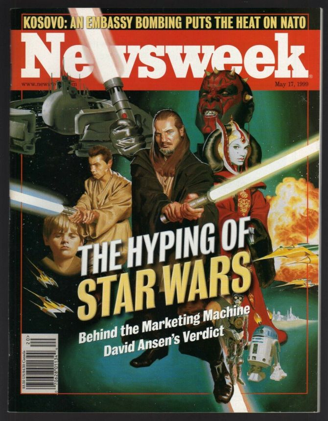 NEWSWEEK magazine side cover 17 May 1999
