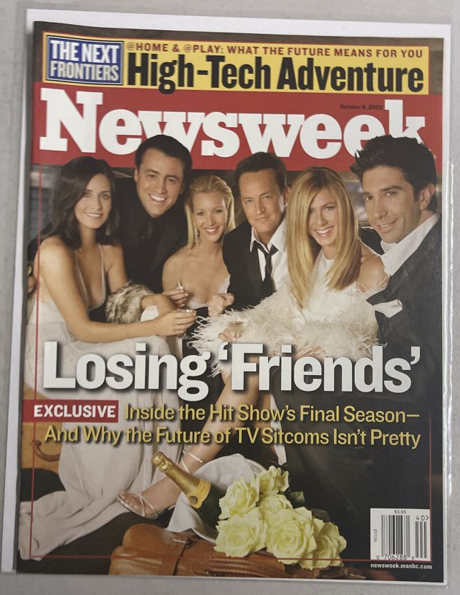 NEWSWEEK magazine side cover 6 October 2003
