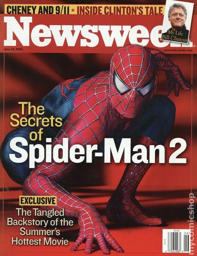 NEWSWEEK magazine side cover 28 June 2004