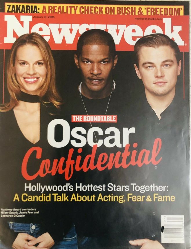 NEWSWEEK magazine side cover 31 January 2005
