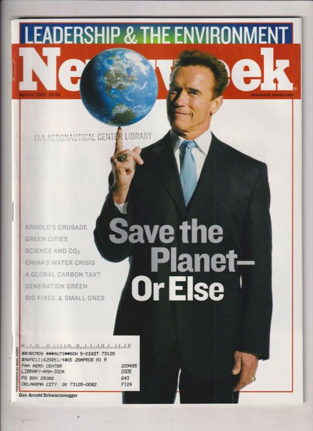 NEWSWEEK magazine side cover 16 April 2007