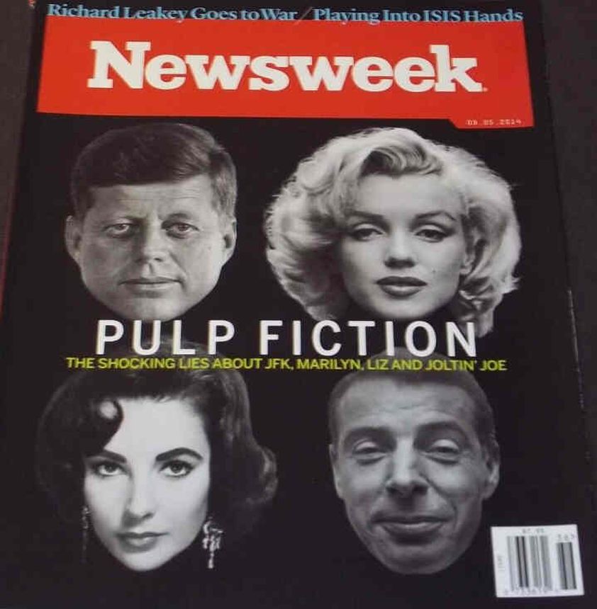 NEWSWEEK magazine side cover 14 September 2014