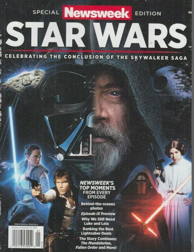 NEWSWEEK magazine side cover 25 January 2020