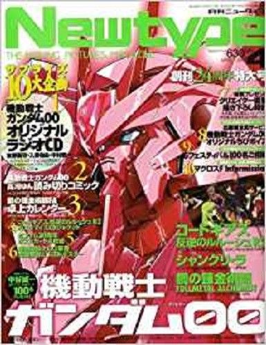 NEWTYPE (Jp) magazine side cover  April 2009