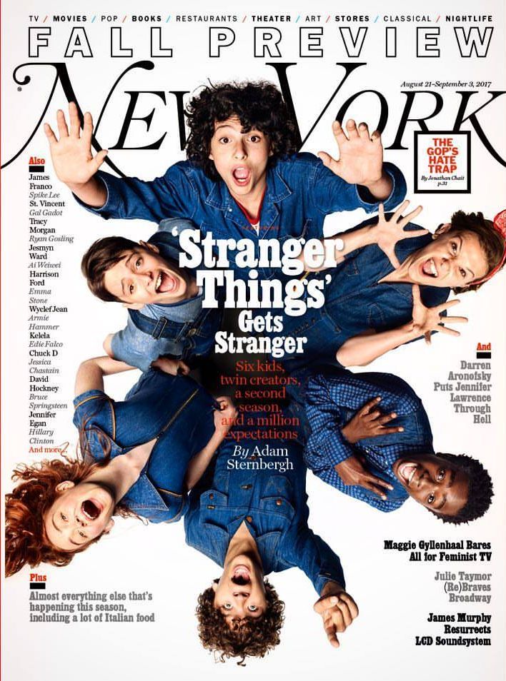 NEW YORK MAGAZINE magazine side cover 21 August 2017