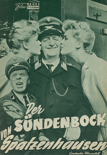 NEUES FILMPROGRAMM magazine side cover Issue 1087  