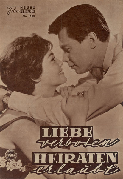 NEUES FILMPROGRAMM magazine side cover Issue 1638  