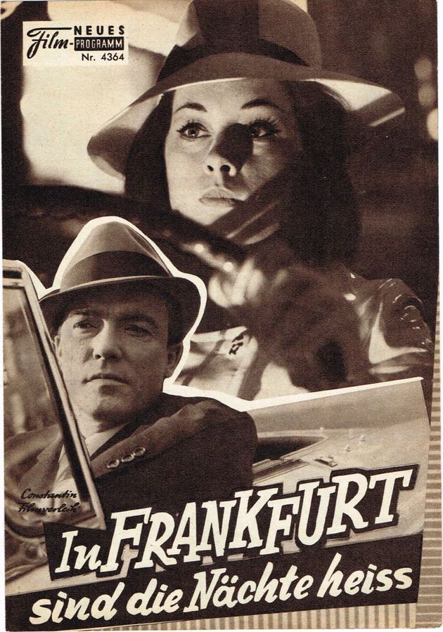 NEUES FILMPROGRAMM magazine side cover Issue 4364 September 1966