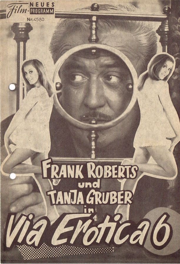 NEUES FILMPROGRAMM magazine side cover Issue 4580 April 1967