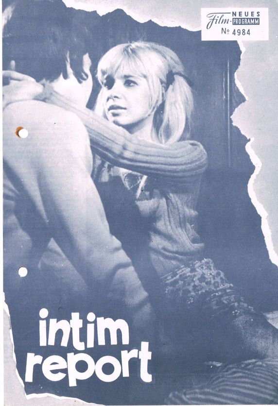 NEUES FILMPROGRAMM magazine side cover Issue 4984 May 1968