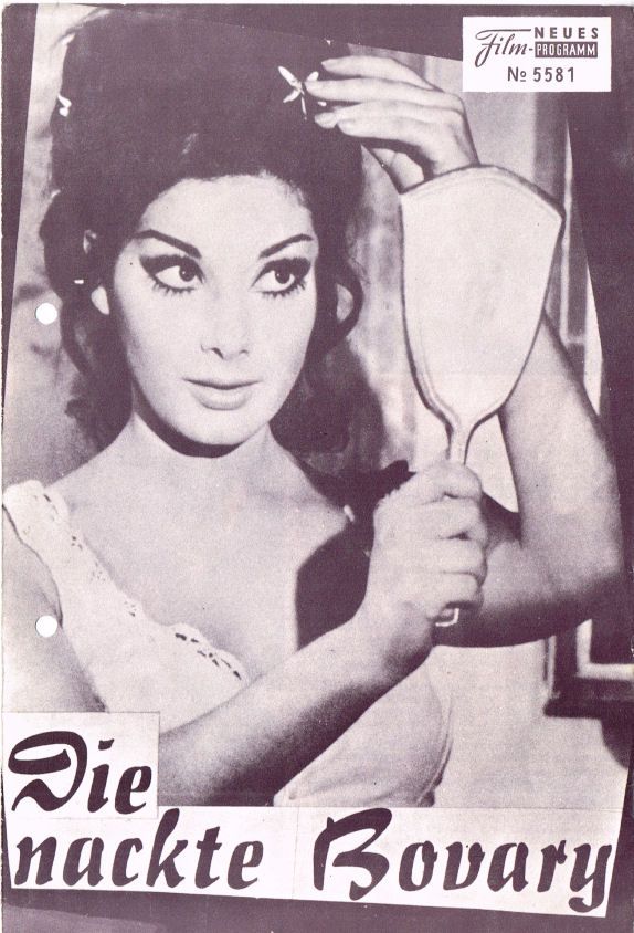 NEUES FILMPROGRAMM magazine side cover Issue 5581 January 1970