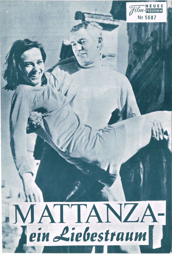 NEUES FILMPROGRAMM magazine side cover Issue 5687 June 1970