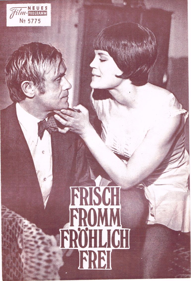 NEUES FILMPROGRAMM magazine side cover Issue 5775 September 1970
