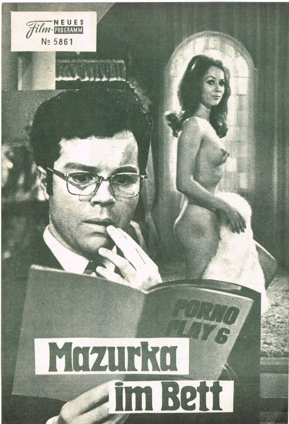 NEUES FILMPROGRAMM magazine side cover Issue 5861 February 1971