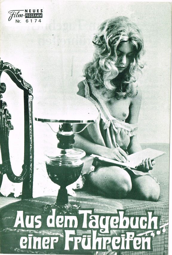 NEUES FILMPROGRAMM magazine side cover Issue 6174 July 1972