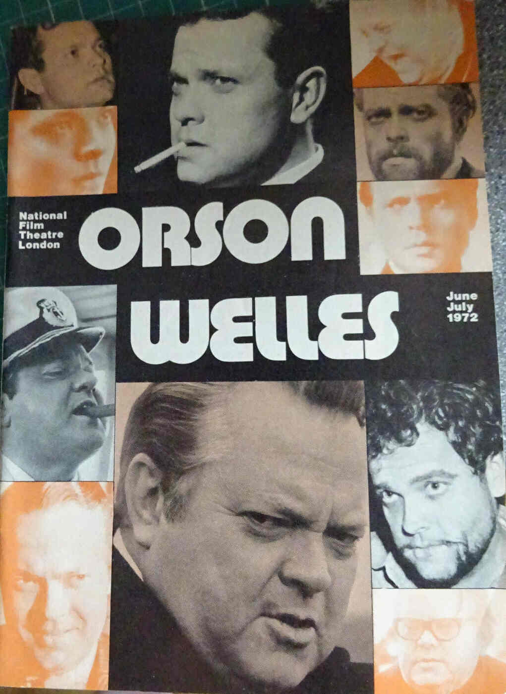 BFI SOUTHBANK GUIDE magazine side cover June/July 1972
