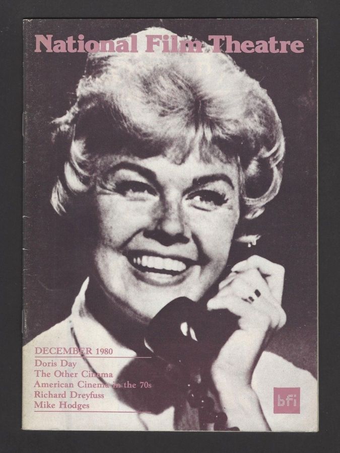 BFI SOUTHBANK GUIDE magazine side cover December 1980