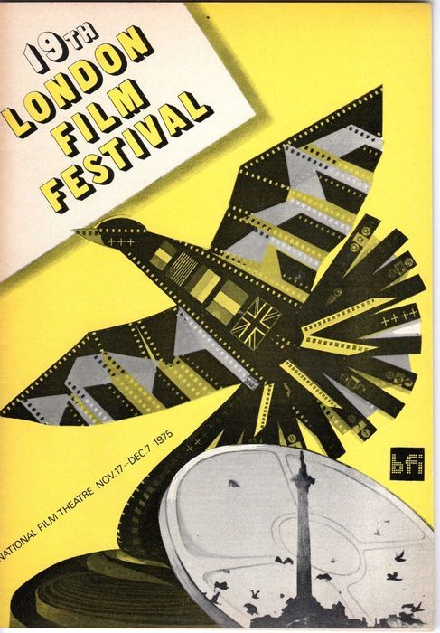 NFT LONDON FILM FESTIVAL GUIDES magazine side cover November 1975