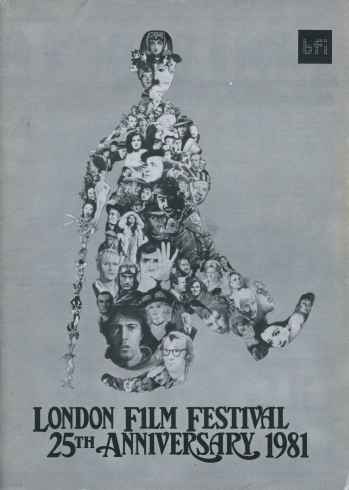 NFT LONDON FILM FESTIVAL GUIDES magazine side cover November 1981